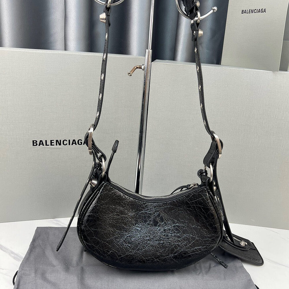 BALENCIAGA WOMEN’S LE CAGOLE XS SHOULDER BAG