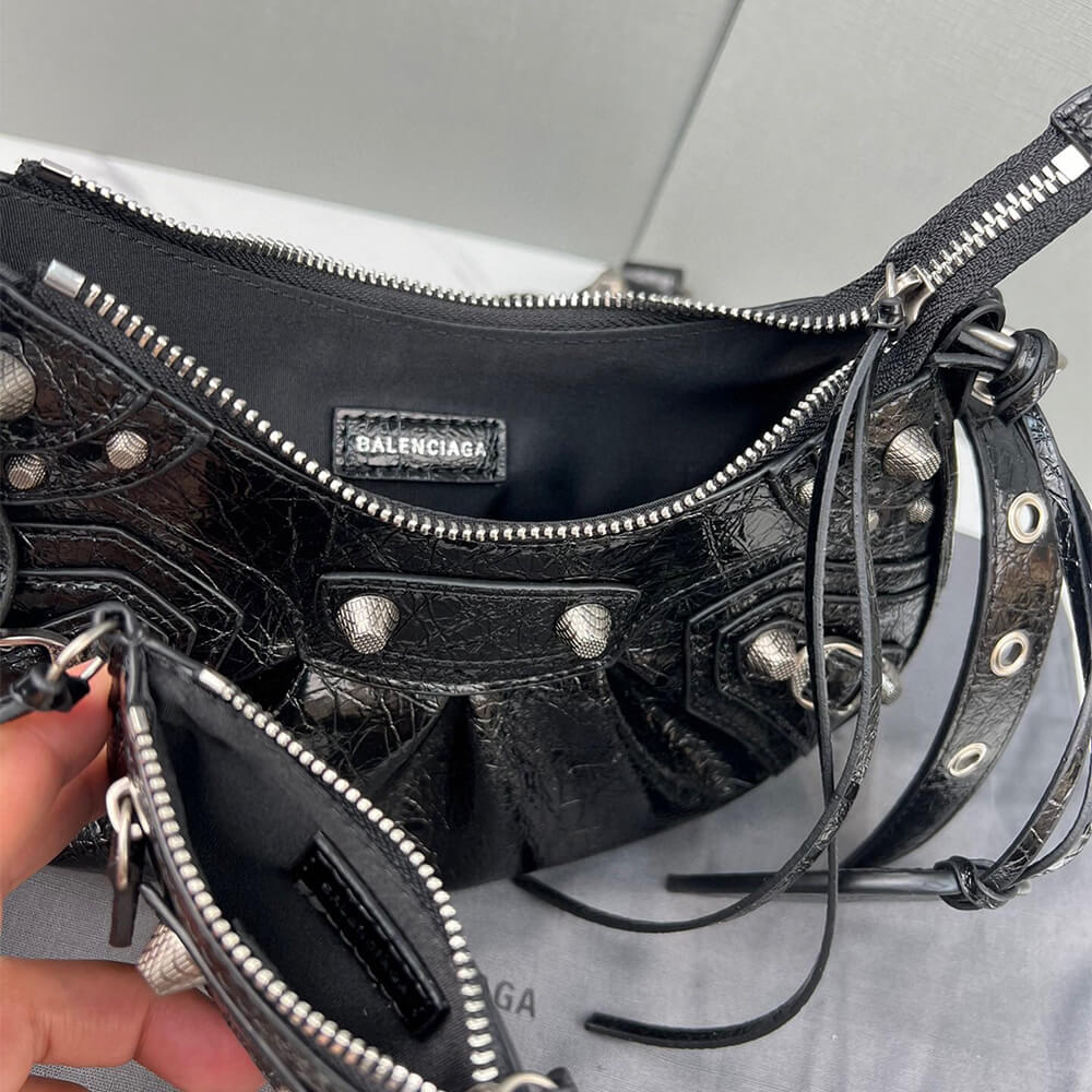 BALENCIAGA WOMEN’S LE CAGOLE XS SHOULDER BAG