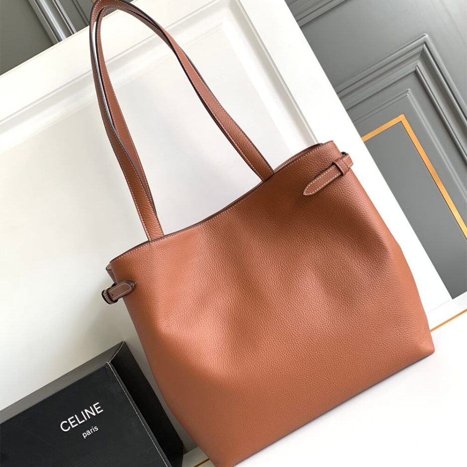 CELINE CABAS ANAÏS Medium bag in grained calfskin