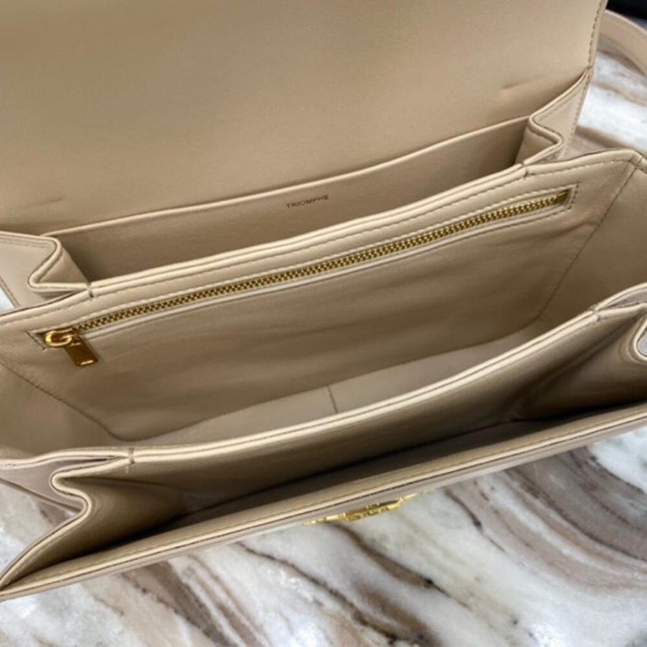 CELINE CLASSIQUE TRIOMPHE BAG IN CALFSKIN