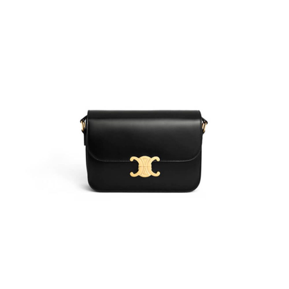 CELINE CLASSIQUE TRIOMPHE BAG IN CALFSKIN