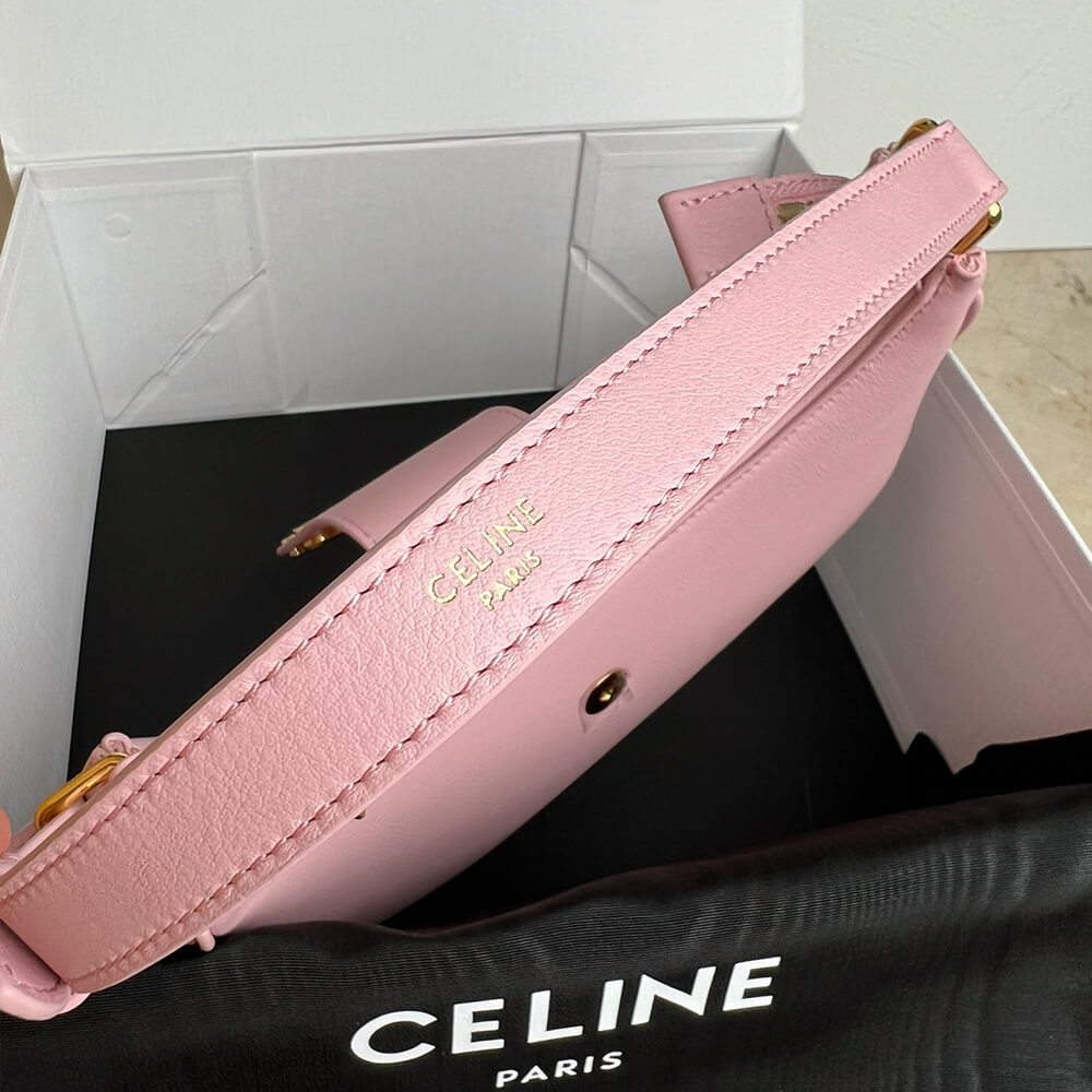 CELINE MEDIUM AVA TRIOMPHE BAG in Smooth Calfskin(HIGH-END GRADE)