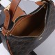 CELINE MEDIUM AVA TRIOMPHE BAG in Triomphe Canvas and calfskin