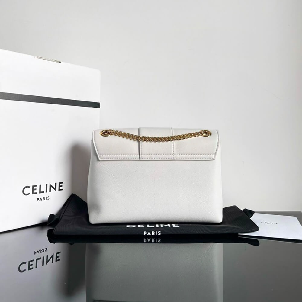 CELINE Medium Celine Victoire Bag in SUPPLE CALFSKIN