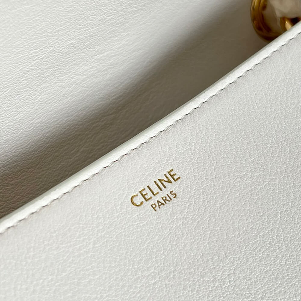 CELINE Medium Celine Victoire Bag in SUPPLE CALFSKIN