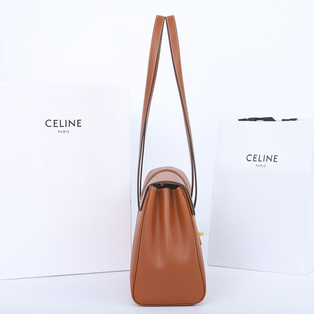 CELINE Medium Soft 16 Bag in Smooth Calfskin(HIGH-END GRADE)