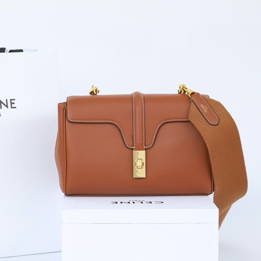 CELINE Teen 16 Soft in Supple Calfskin(HIGH-END GRADE)