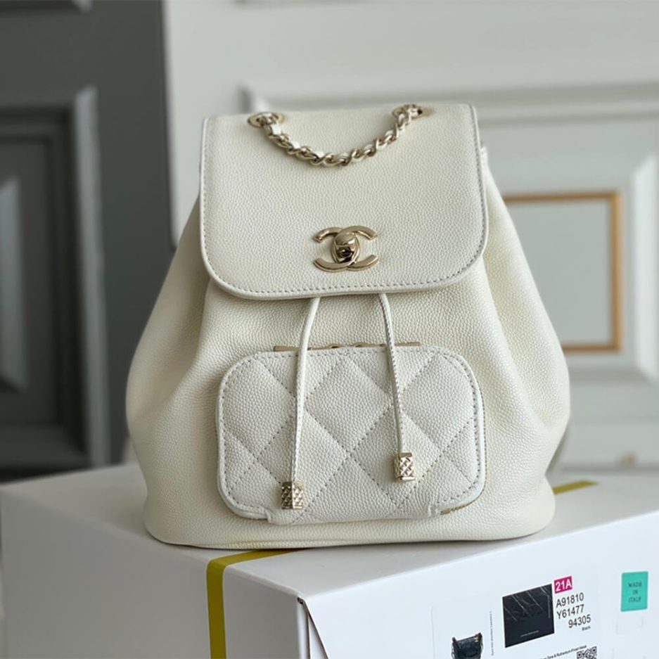 CHANEL Caviar Backpack