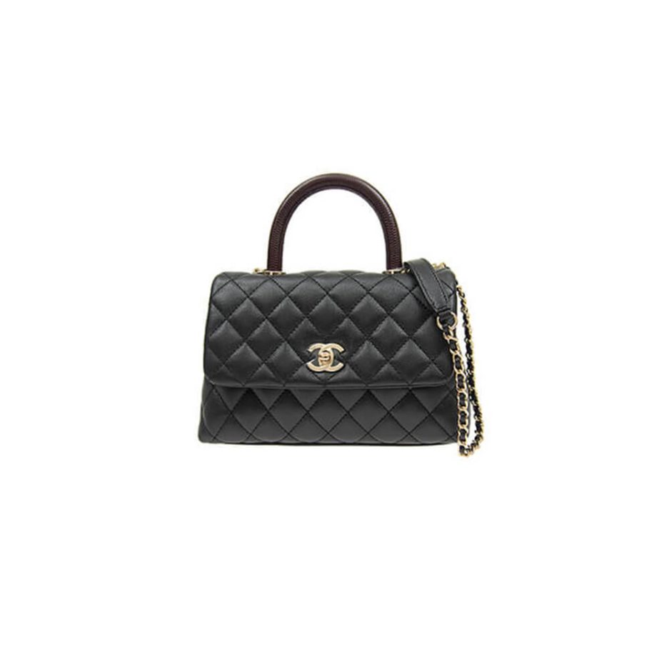 Chanel Coco handle flap shoulder bag Mini