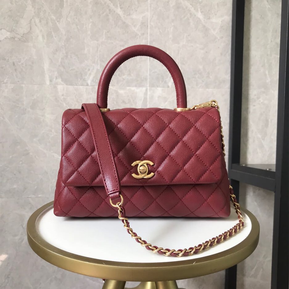 Chanel Coco handle flap shoulder bag PM-3