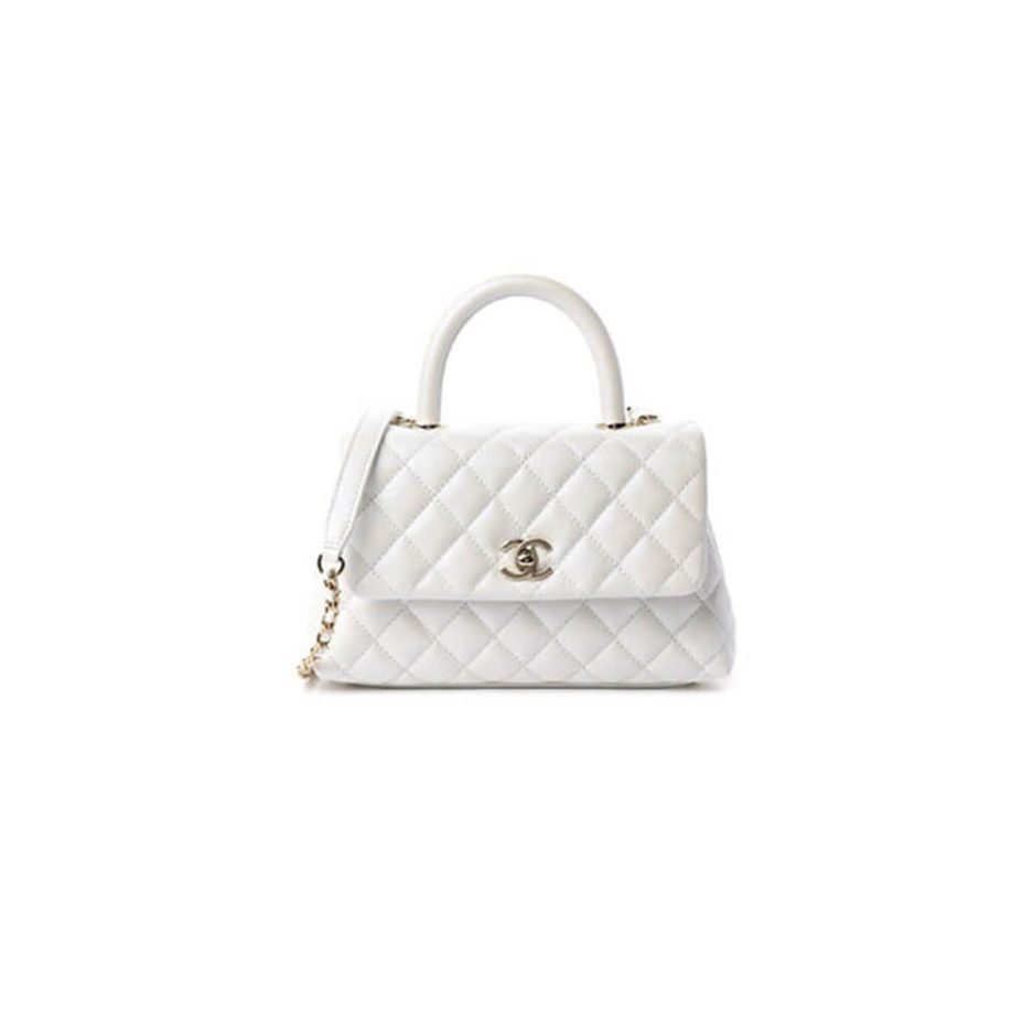 Chanel Coco handle flap shoulder bag PM-4