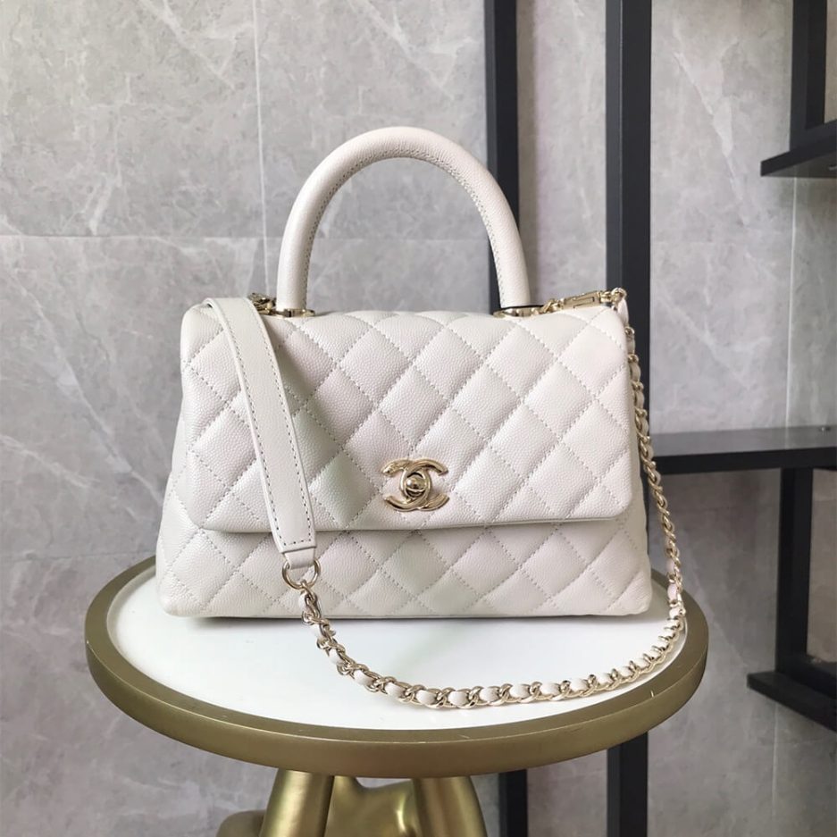 Chanel Coco handle flap shoulder bag PM-4