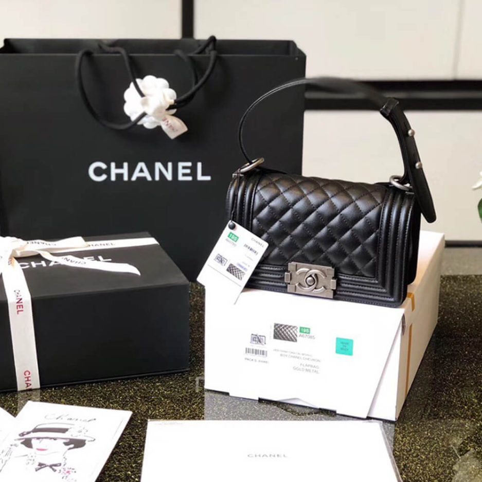 SMALL BOY CHANEL HANDBAG