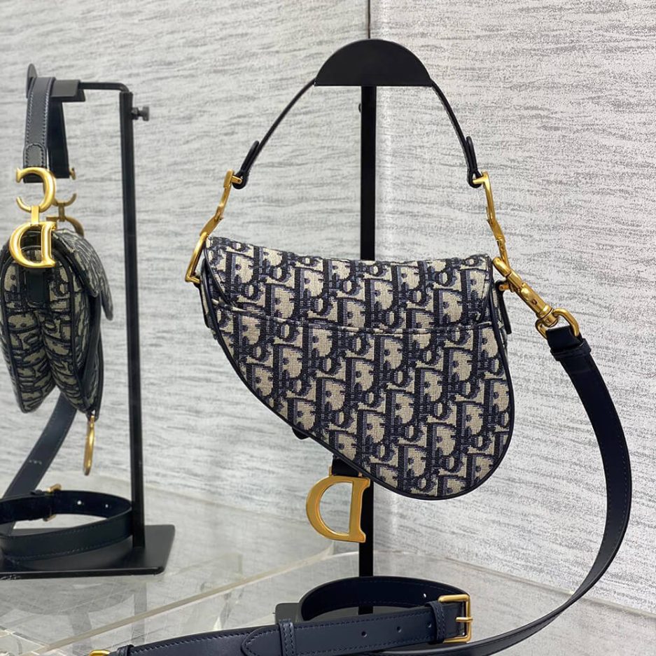 DIOR Mini Saddle Bag with Strap