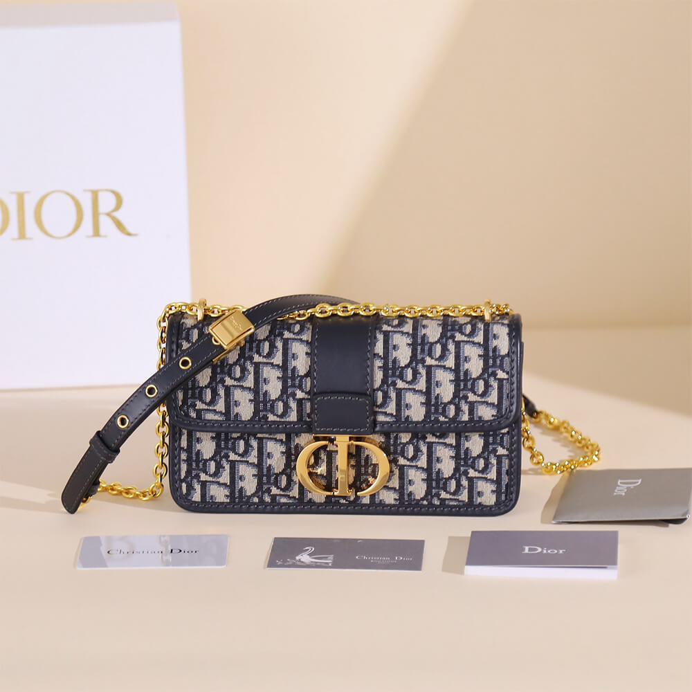 Dior 30 Montaigne East-West Bag with Chain