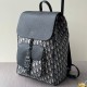 Dior Saddle Backpack with Flap(high-end grade)