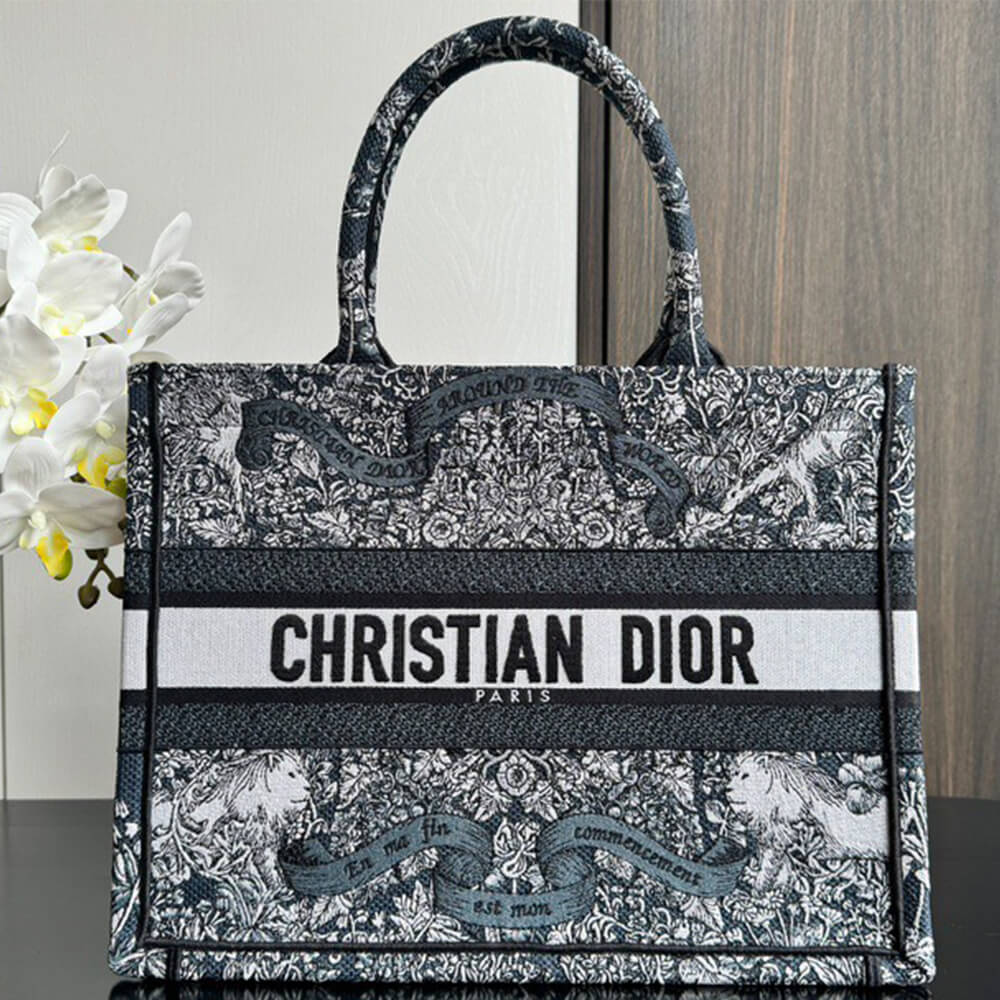 Medium Dior Book Tote 