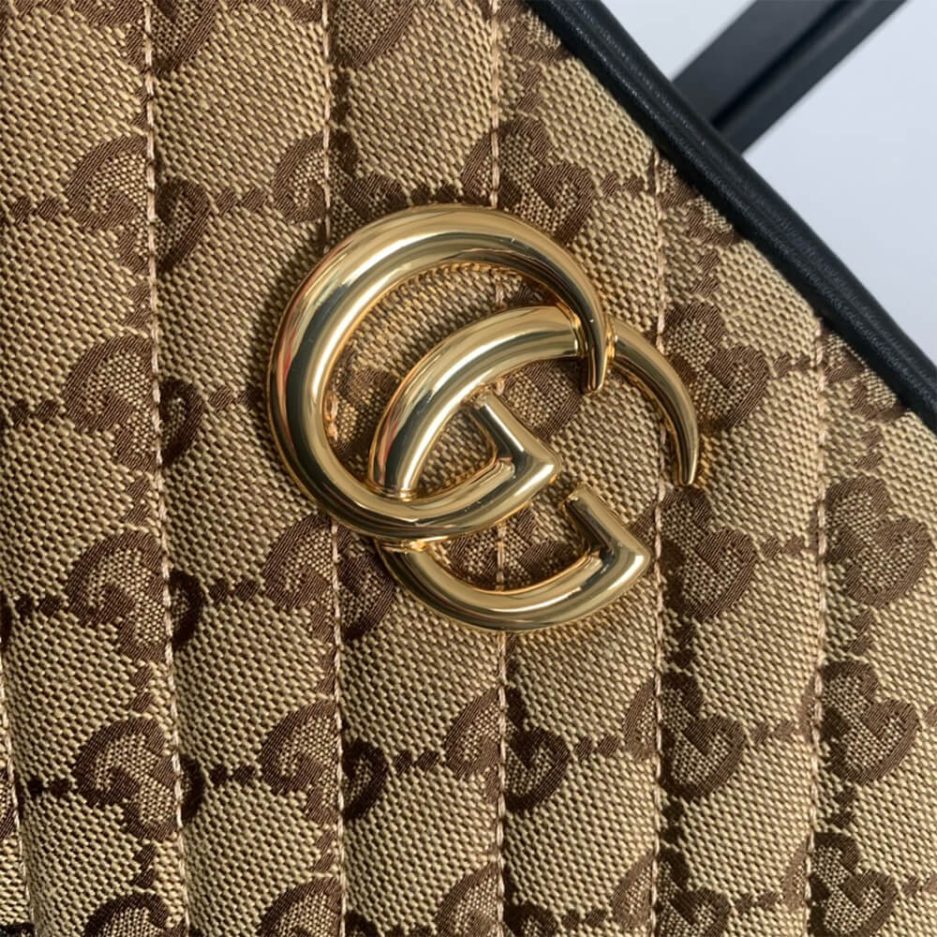 GG Marmont small matelasse shoulder bag