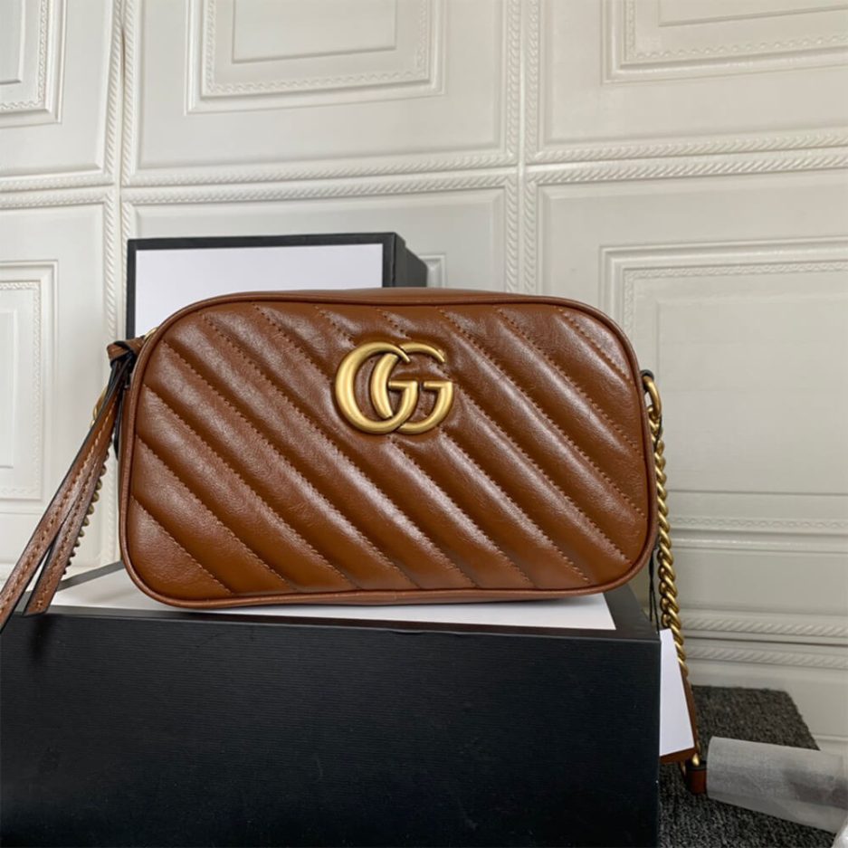 GG Marmont small matelasse shoulder bag