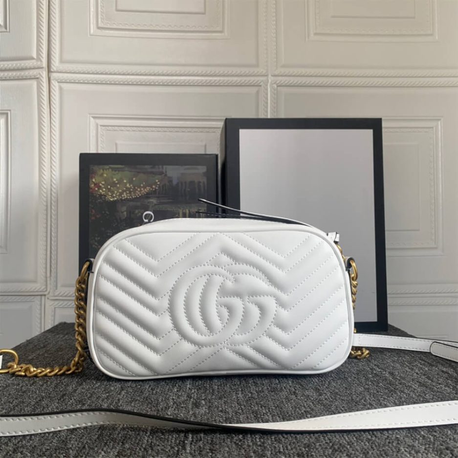 GG Marmont small matelasse shoulder bag