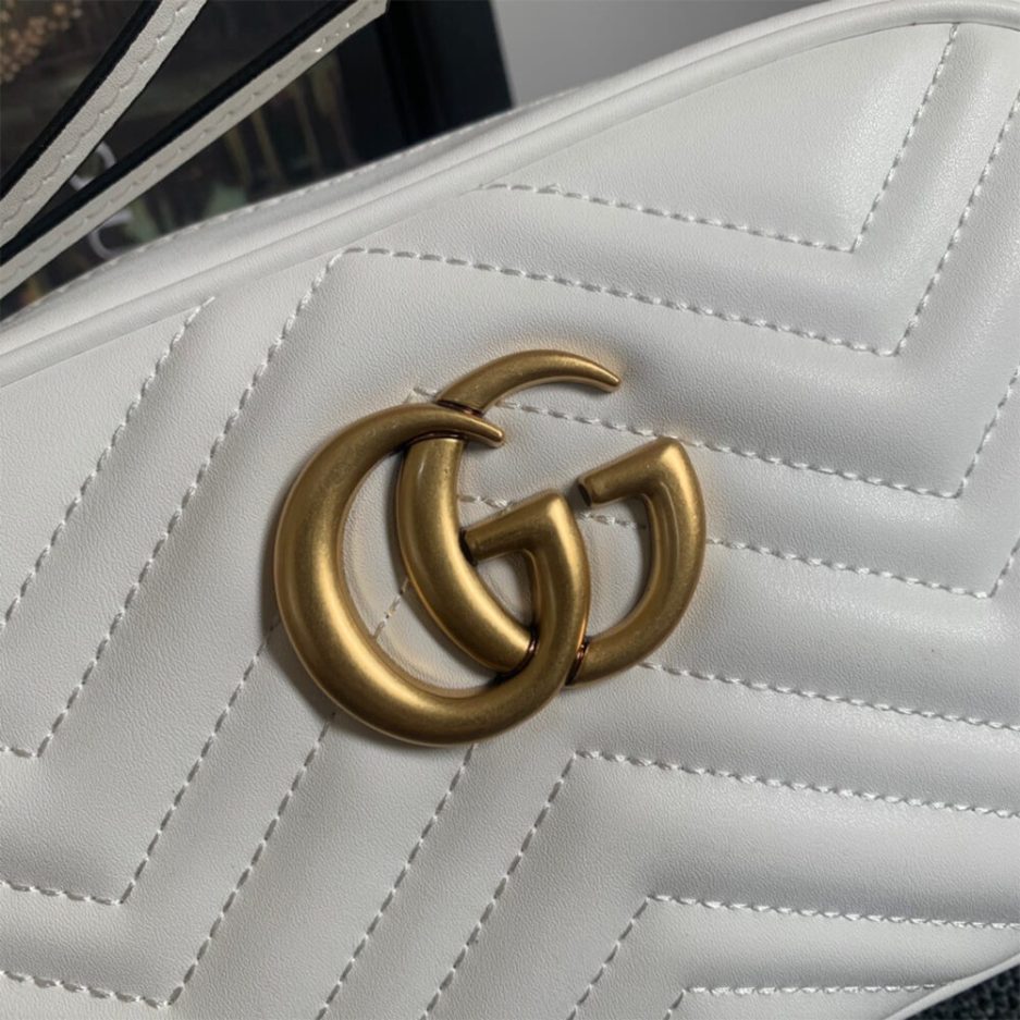 GG Marmont small matelasse shoulder bag