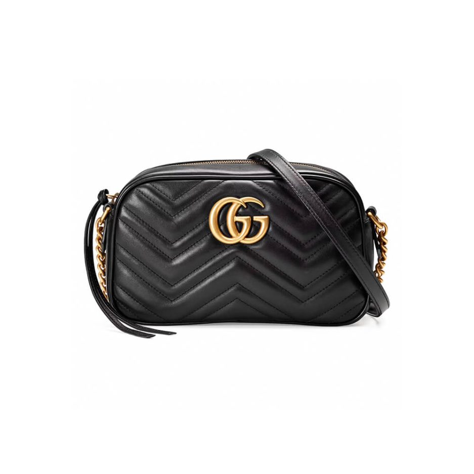 GG Marmont small matelasse shoulder bag