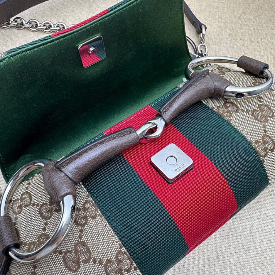 GUCCI HORSEBIT CHAIN SMALL SHOULDER BAG-3