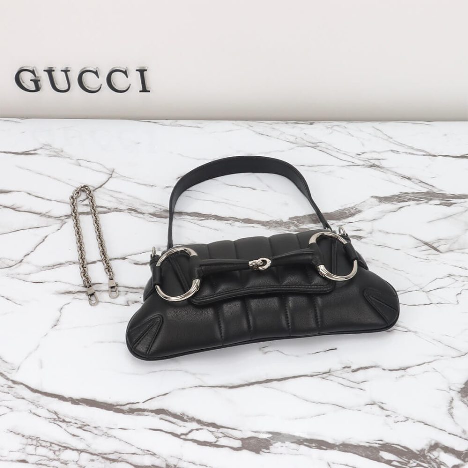 GUCCI HORSEBIT CHAIN SMALL SHOULDER BAG-4