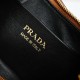 Prada Arque leather shoulder bag