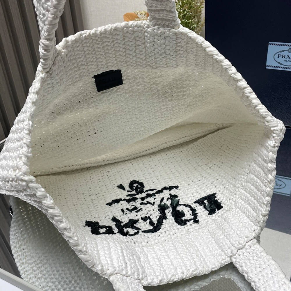 Prada Crochet tote bag