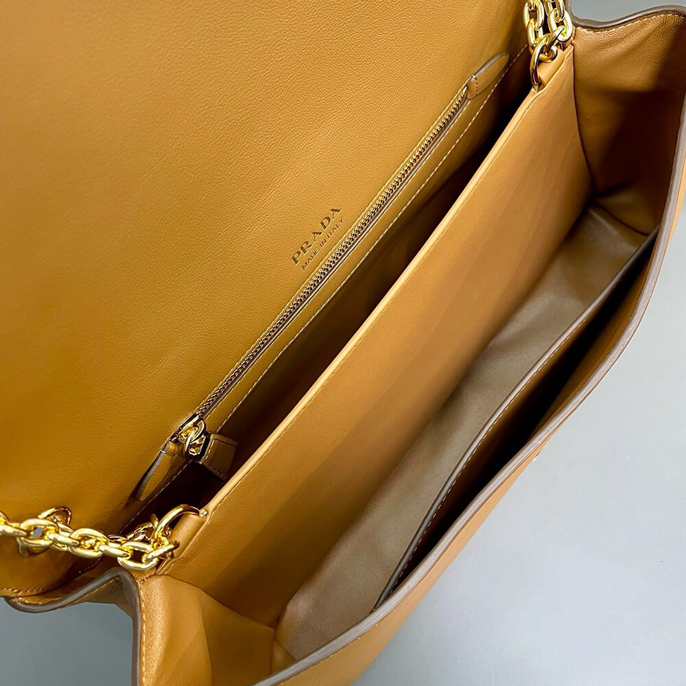 Prada Medium leather shoulder bag