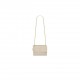 SUNSET MEDIUM CHAIN BAG IN CROCODILE-EMBOSSED SHINY LEATHER