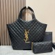 YSL ICARE MAXI SHOPPING BAG IN QUILTED LAMBSKIN(HIGH-END GRADE)