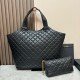 YSL ICARE MAXI SHOPPING BAG IN QUILTED LAMBSKIN(HIGH-END GRADE)