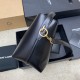 YSL LE 37 small in shiny leather