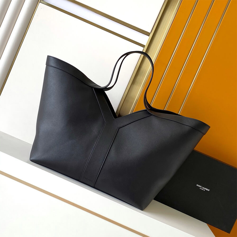 YSL Y TOTE IN LEATHER(HIGH-END GRADE)-2